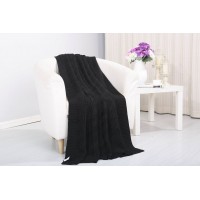 Alcott Hill Coggins Solid Classic Woven Knitted Throw ALTH2302